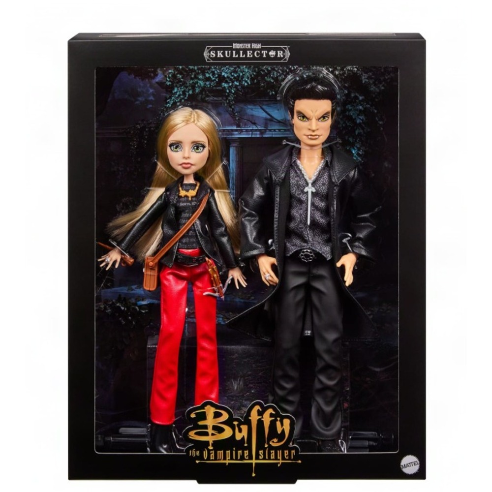 Monster High Skullector Buffy The Vampire Slayer & Angel Set IN HAND